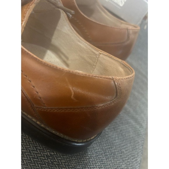 Stacy Adams Corrado Cognac Bike Toe Lace Up Oxford Style Shoes Men’s Size 11 M - Picture 10 of 16